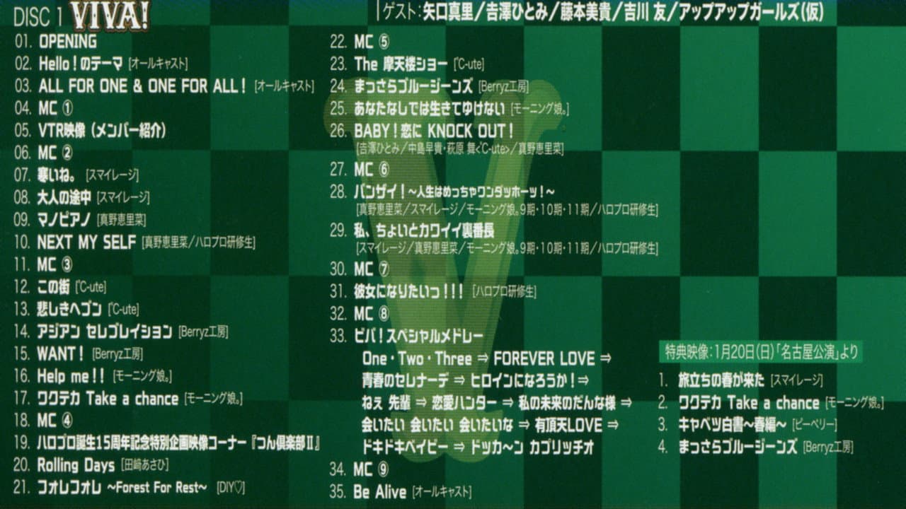 Hello! Project 2013 Winter 誕生15周年記念ライブ2013冬 ~VIVA!~