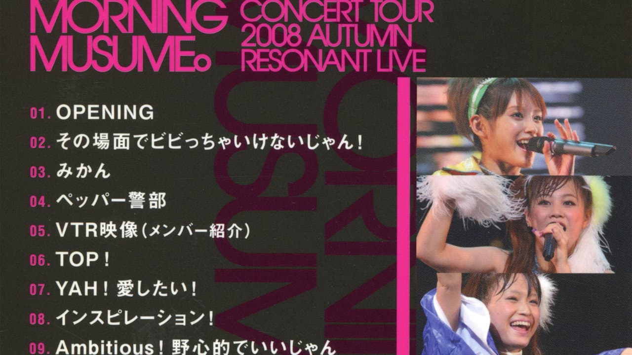 モーニング娘。 コンサートツアー 2008秋 Solo ジュンジュン ~リゾナント LIVE~