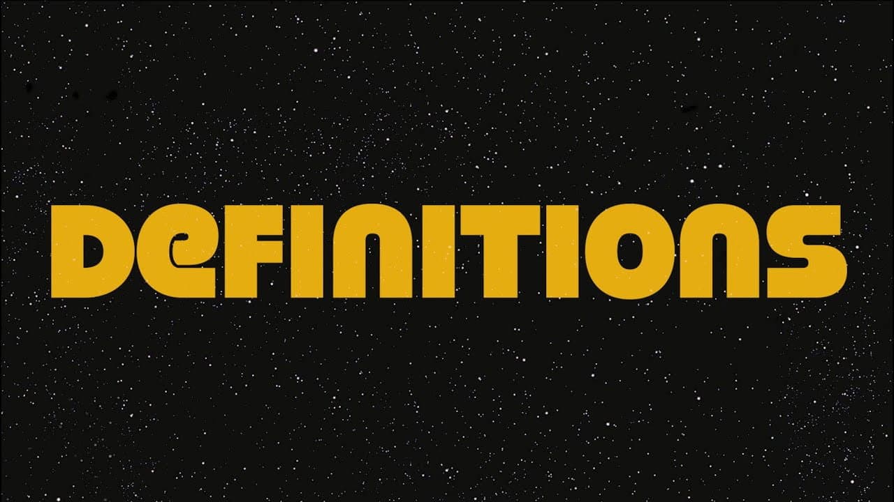 Definitions