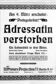 Adressatin verstorben