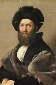 Rafaello Sanzio dit Raphaël « Portrait de l’ami en homme de cour, Portrait de Baldassare Castiglione »