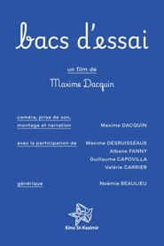 Bacs d'essai