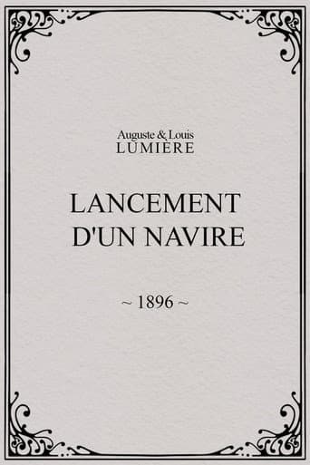 Lancement d'un navire