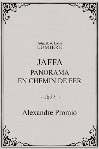 Jaffa : panorama en chemin de fer