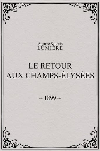 Le retour, aux Champs-Élysées