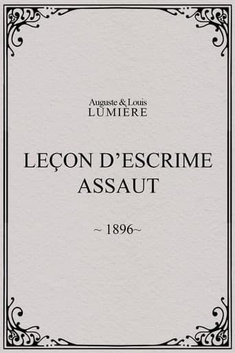 Leçon d’escrime : assaut